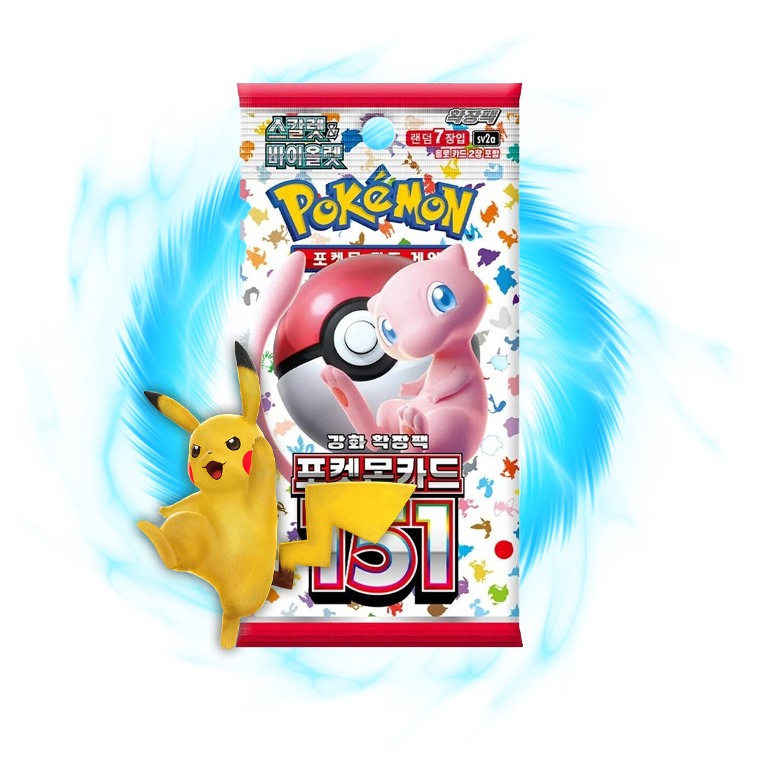 Pokemon 151 sv2a Korean Booster Pack Card Galaxy Pokemon 151 sv2a Korean Booster Pack Card Galaxy