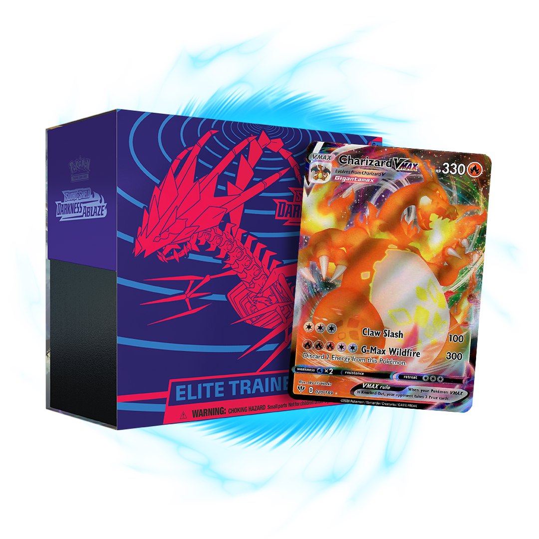 Pokemon Darkness Ablaze Elite Trainer Box Card Galaxy Pokemon Darkness Ablaze Elite Trainer Box Card Galaxy