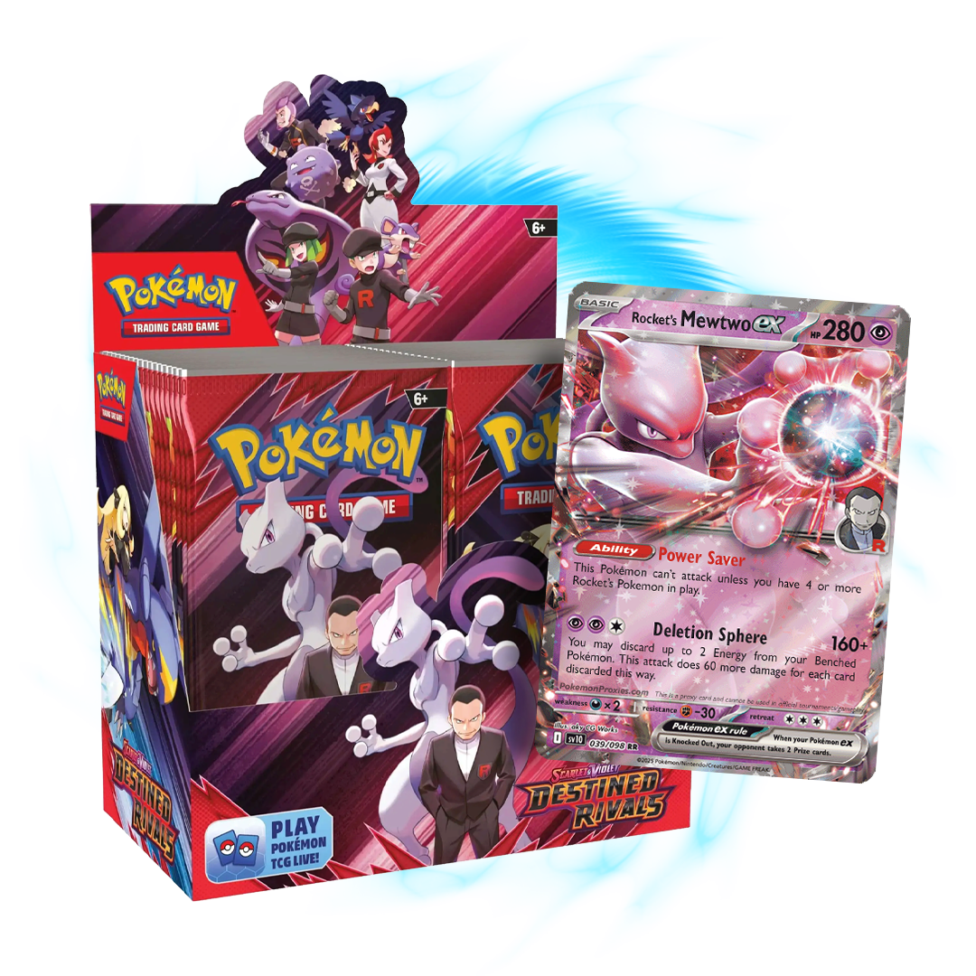 Pokemon Destined Rivals Team Rocket Booster Box