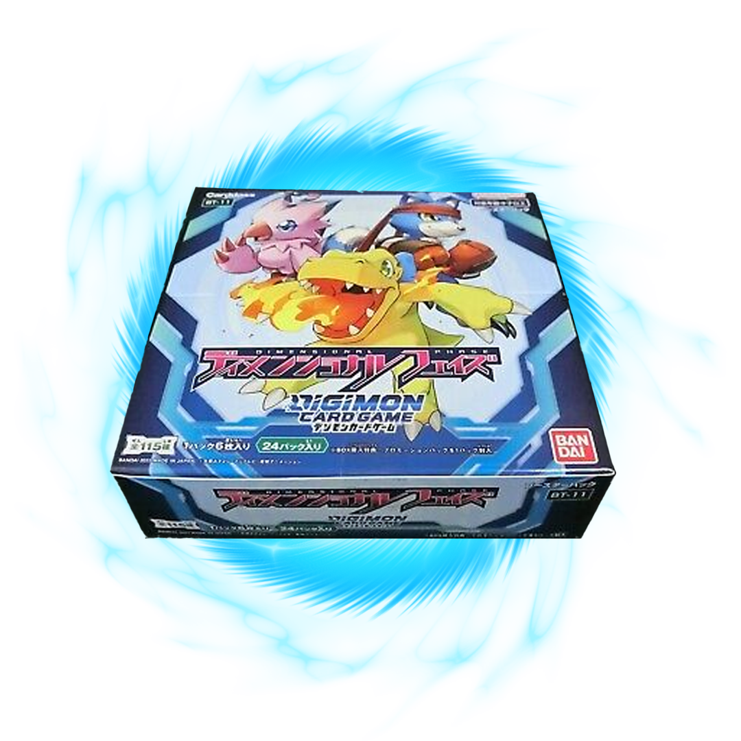 Digimon Dimensional Phase BT11 Japanese Booster Box Card Galaxy Digimon Dimensional Phase BT11 Japanese Booster Box Card Galaxy