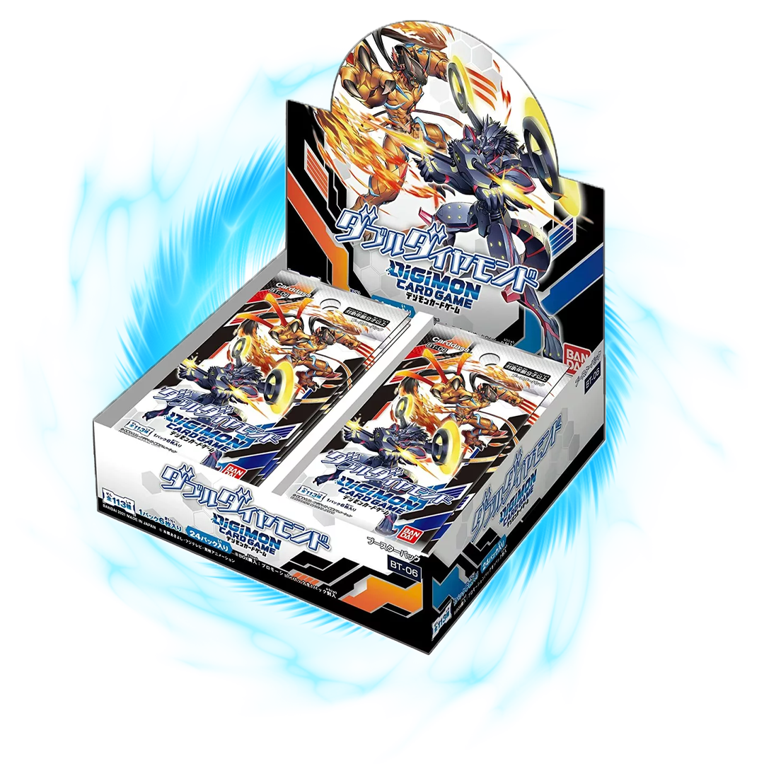 Digimon Double Diamond BT06 Japanese Booster Box Card Galaxy Digimon Double Diamond BT06 Japanese Booster Box Card Galaxy