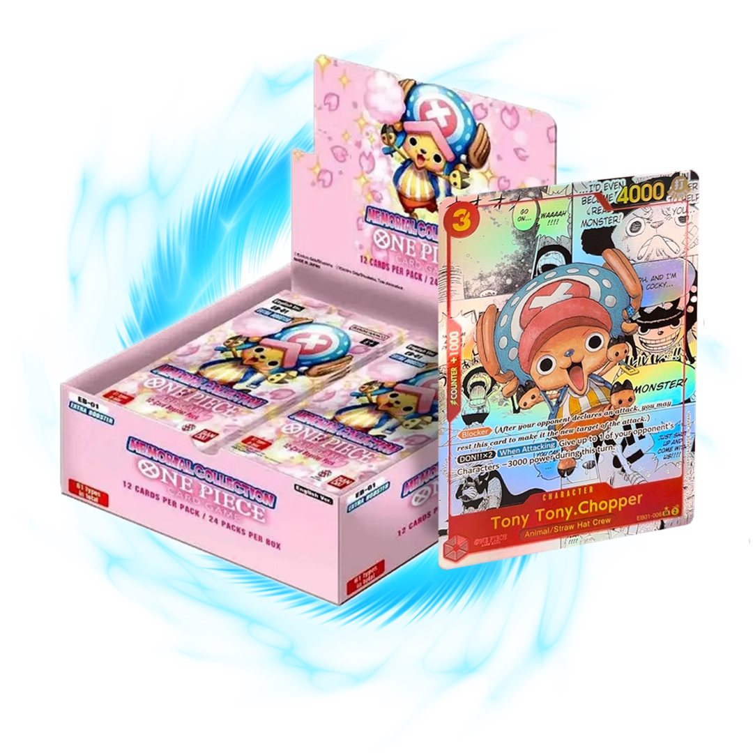 One Piece EB-01 Memorial Collection Booster Box – Card Galaxy