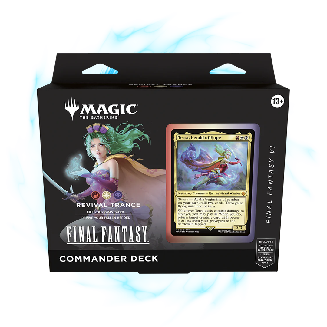 Magic The Gathering Final Fantasy VI Revival Trance Commander Deck