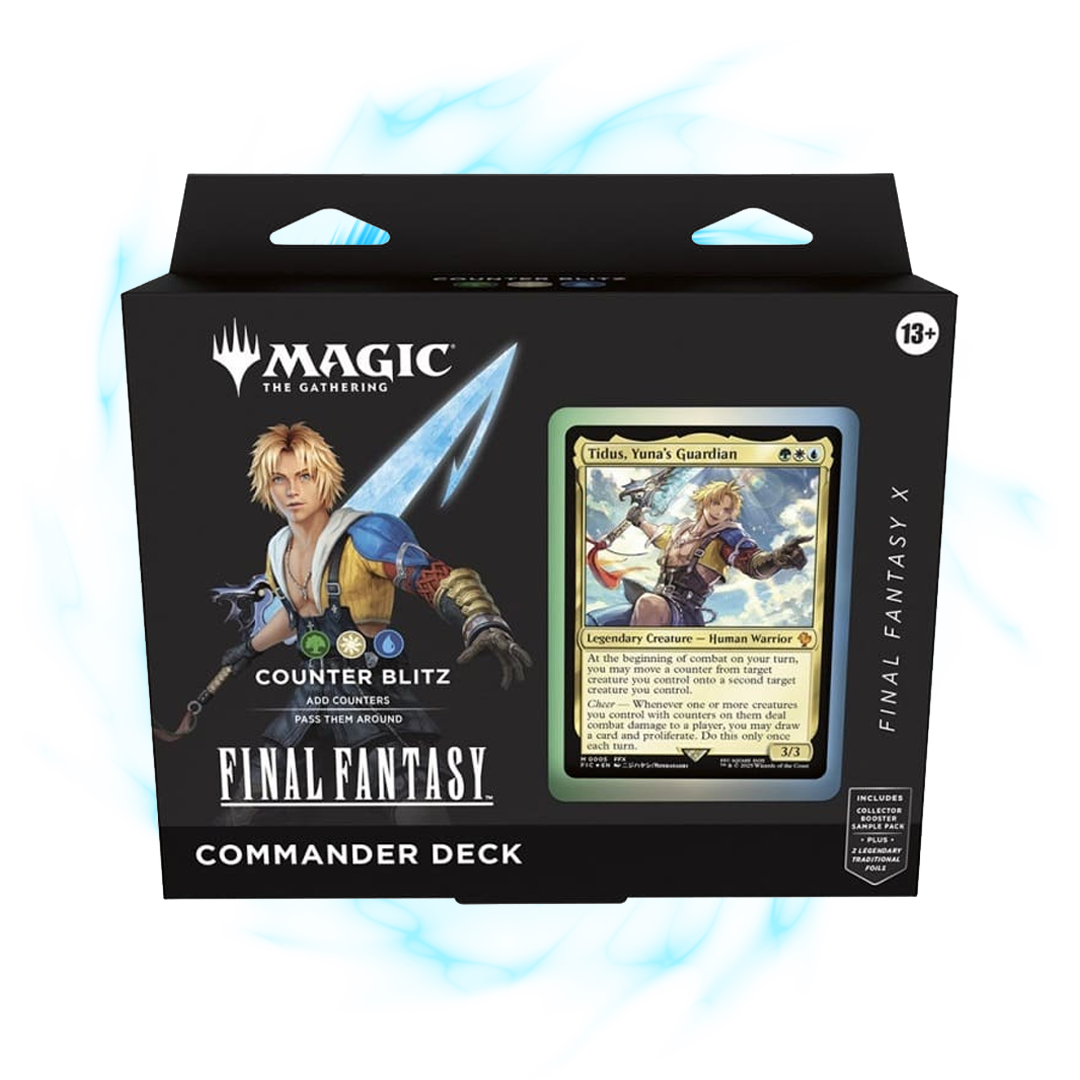 Magic The Gathering Final Fantasy X Counter Blitz Commander Deck