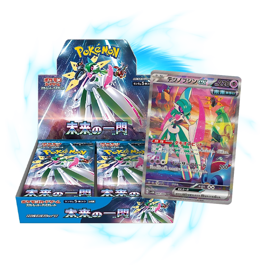 Pokemon Future Flash sv4M Japanese Booster Box Card Galaxy Pokemon Future Flash sv4M Japanese Booster Box Card Galaxy