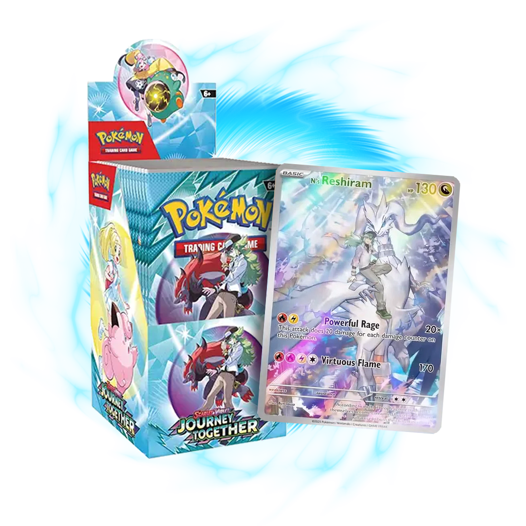 Pokemon Journey Together Half Booster Box (18 packs) Card Galaxy Pokemon Journey Together Half Booster Box (18 packs) Card Galaxy