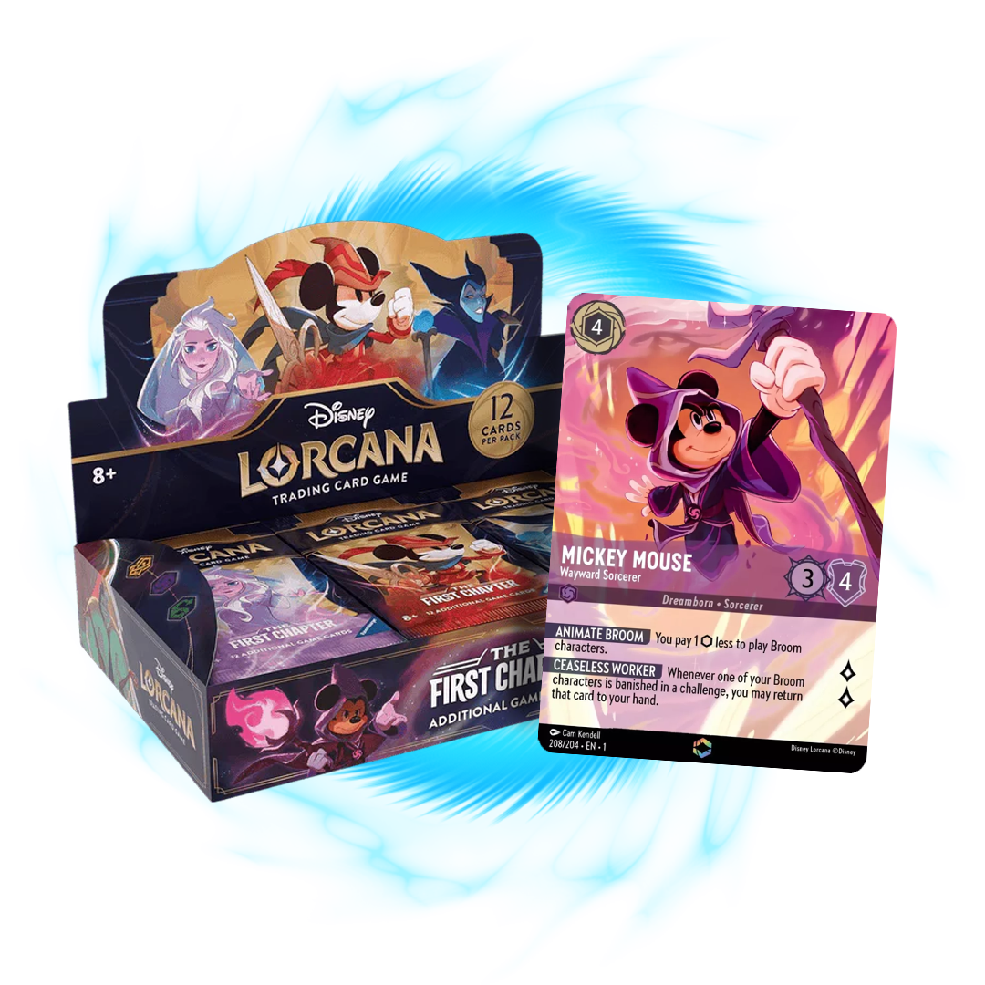 Disney Lorcana The First Chapter Booster Box Card Galaxy Disney Lorcana The First Chapter Booster Box Card Galaxy