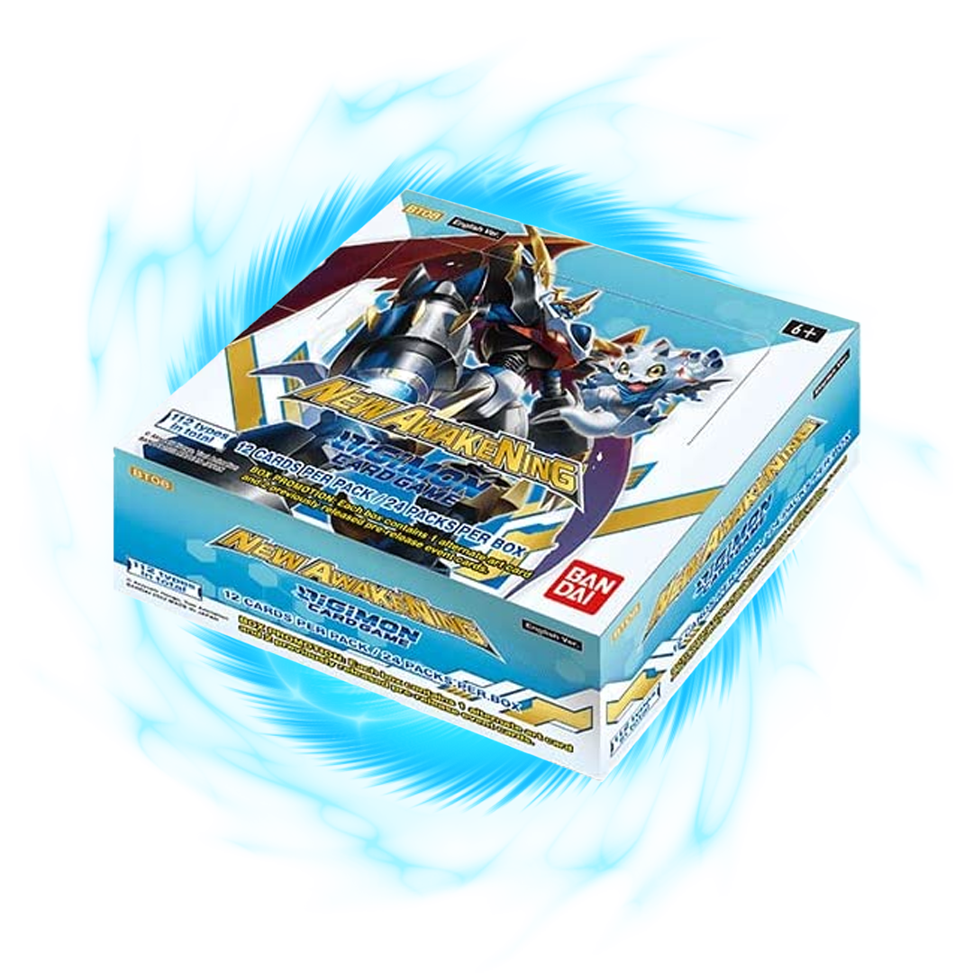 Digimon New Awakening BT08 Booster Box Card Galaxy Digimon New Awakening BT08 Booster Box Card Galaxy