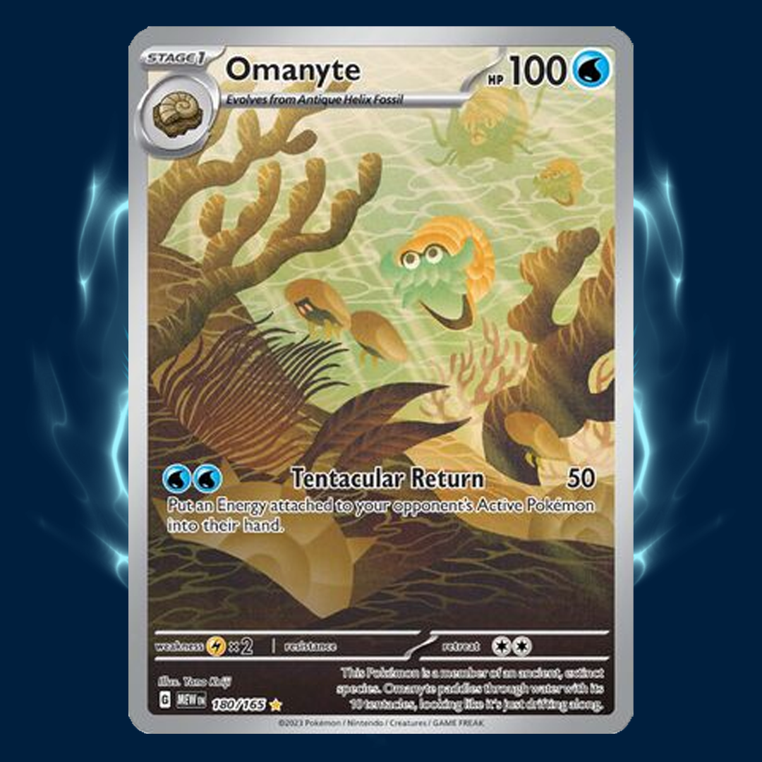 omanyte pokemon card Pokemon 151 Omanyte IR 180/165 – Card Galaxy