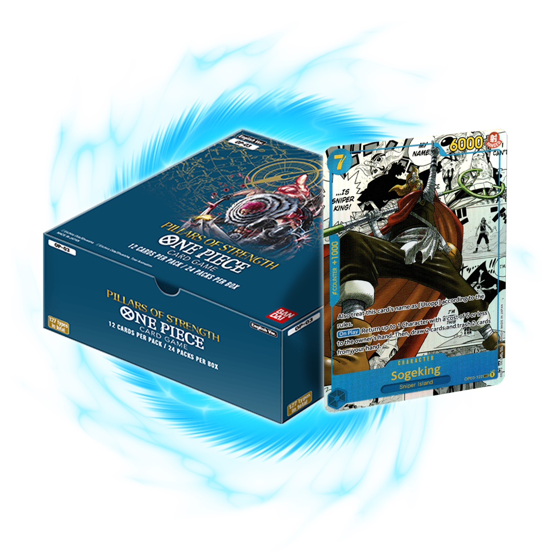 One Piece OP-03 Pillars of Strength Booster Box Card Galaxy One Piece OP-03 Pillars of Strength Booster Box Card Galaxy
