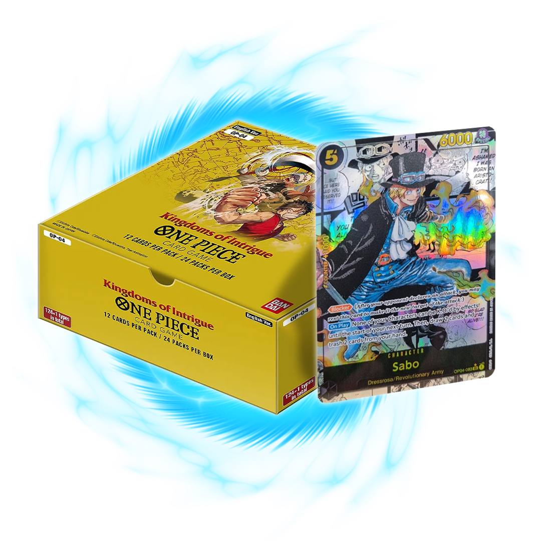 One Piece OP-04 Kingdoms of Intrigue Booster Box Card Galaxy One Piece OP-04 Kingdoms of Intrigue Booster Box Card Galaxy