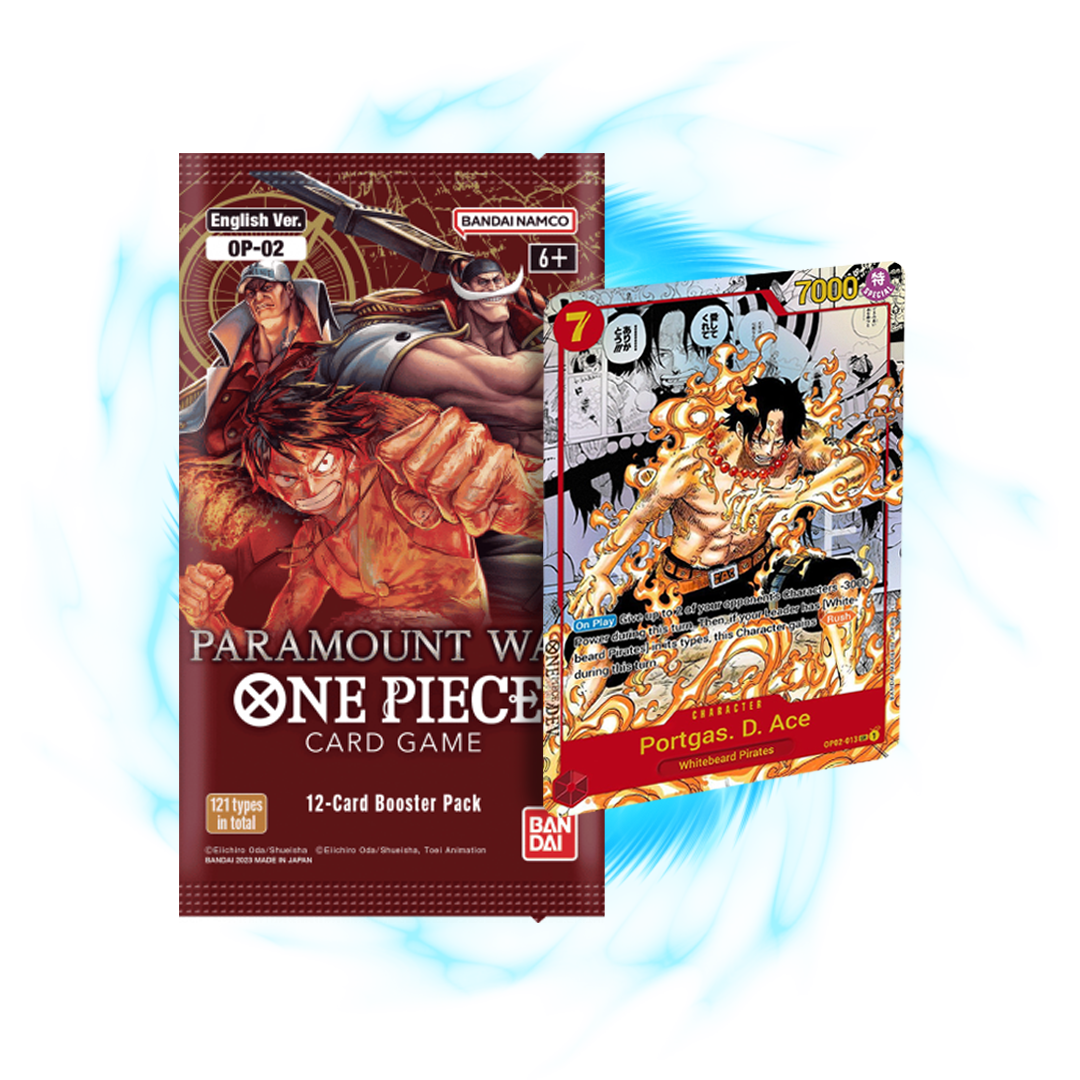 One Piece OP-02 Paramount War Booster Pack Card Galaxy One Piece OP-02 Paramount War Booster Pack Card Galaxy