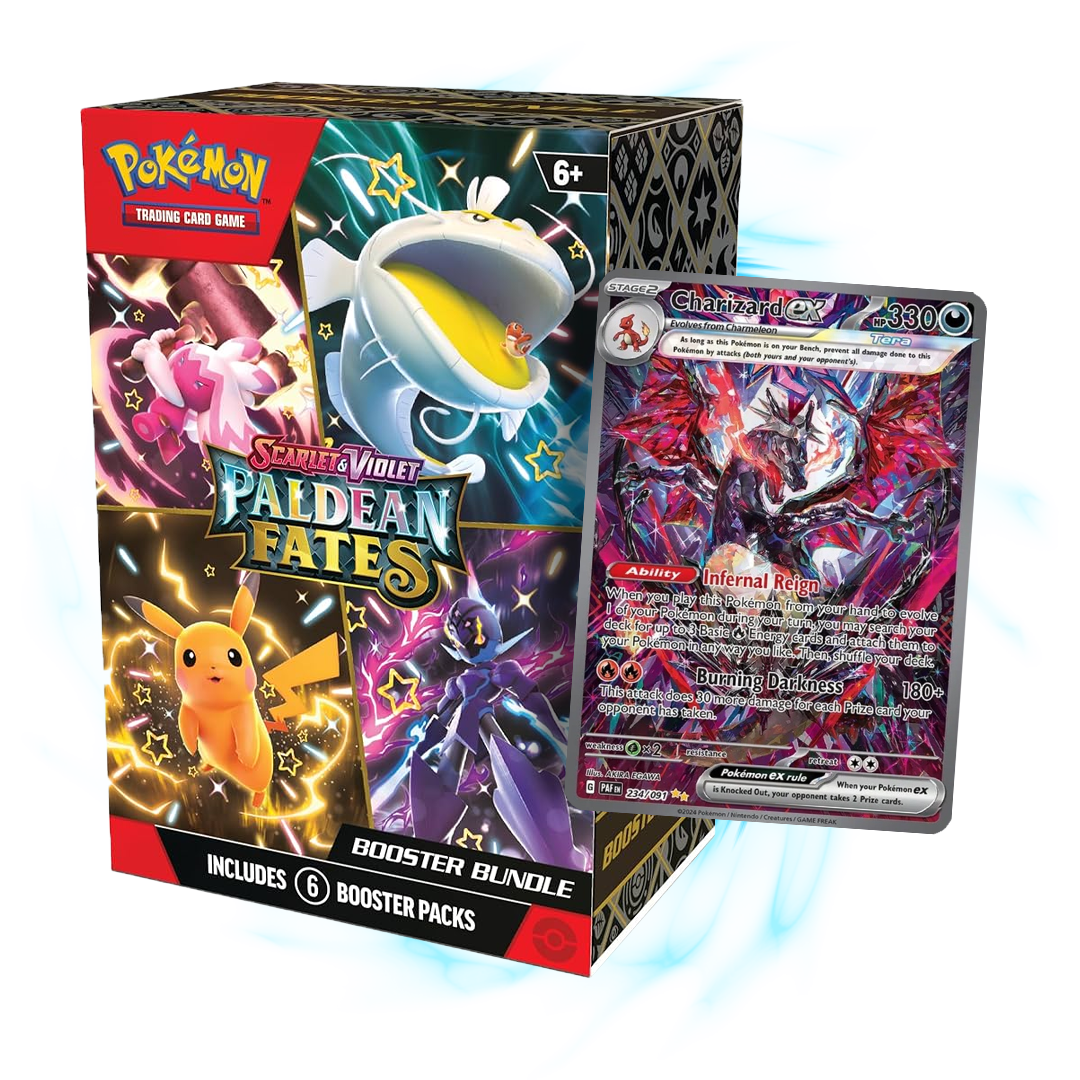Pokemon Paldean Fates Booster Bundle Card Galaxy Pokemon Paldean Fates Booster Bundle Card Galaxy