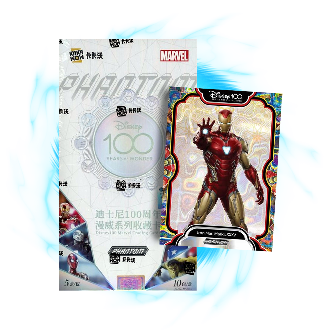 disney 100 years of wonder phantom cards booster boxes Disney 100 Kakawow 2024 Phantom Marvel Hobby Box – Card Galaxy