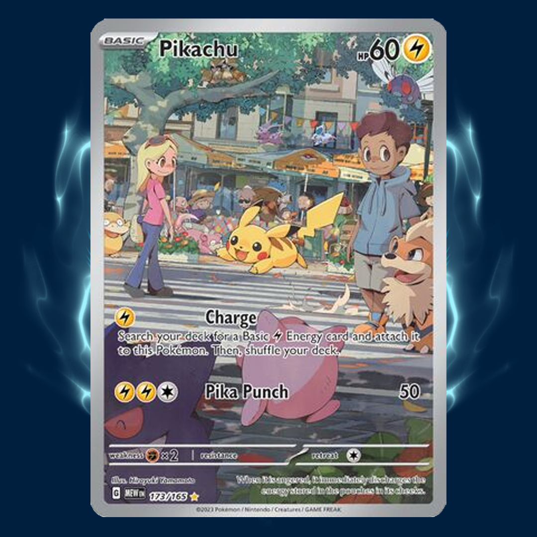 pokemon 151 pikachu card Pokemon 151 Pikachu IR 173/165 – Card Galaxy