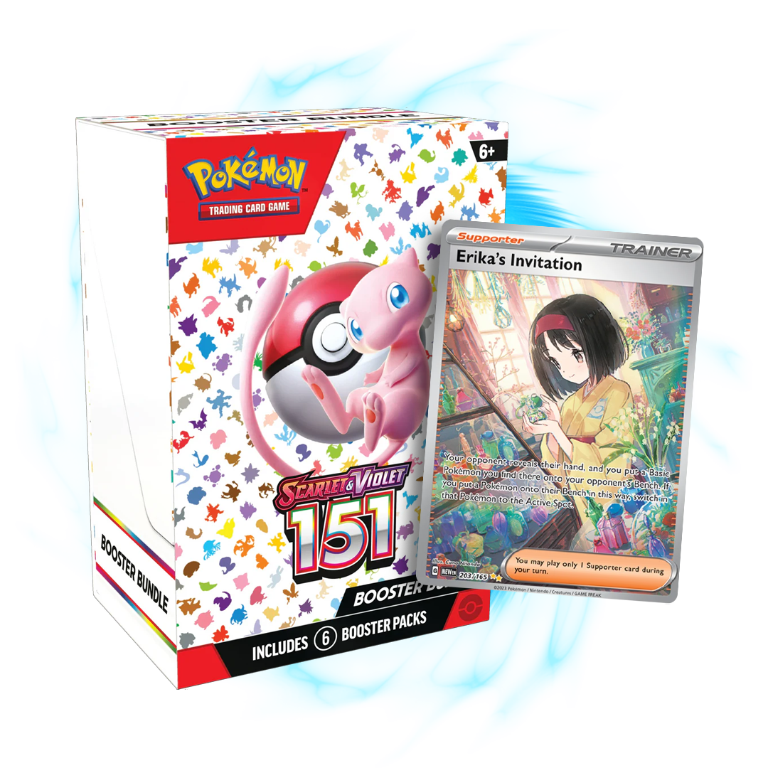 10x Pokemon 151 Booster Bundles *LOT* (not in a sealed case) Card Galaxy 10x Pokemon 151 Booster Bundles *LOT* (not in a sealed case) Card Galaxy