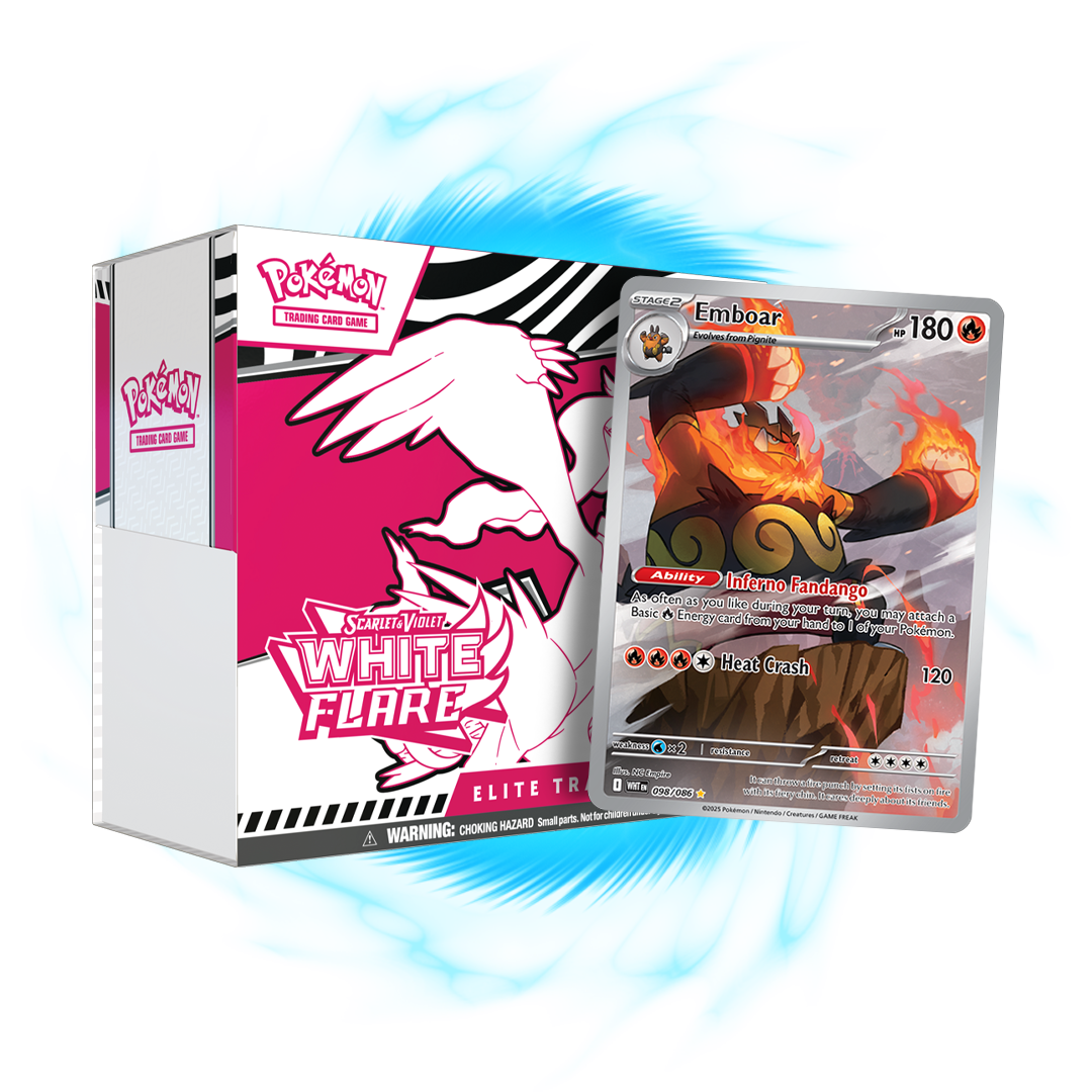 Pokemon White Flare Elite Trainer Box