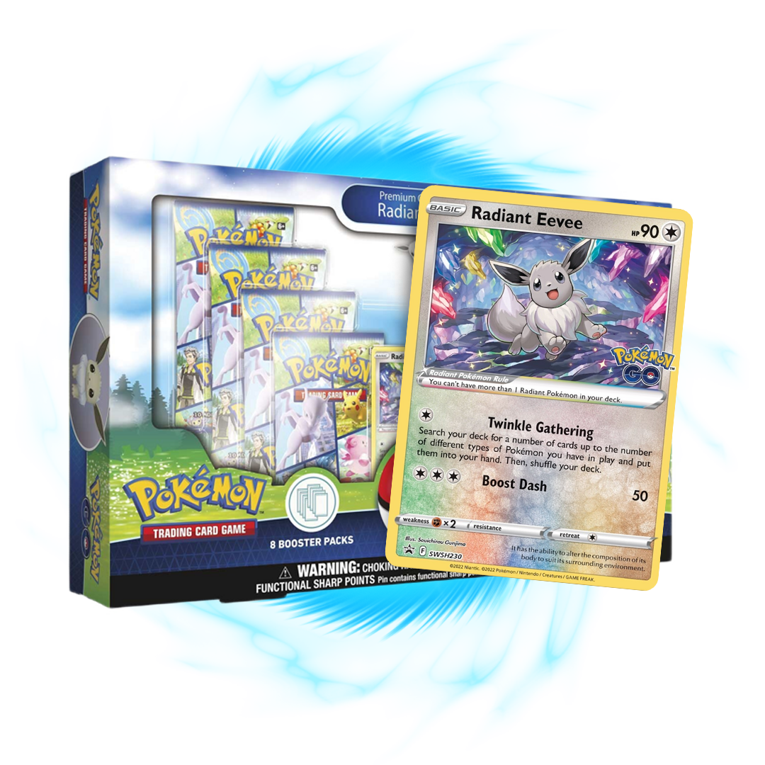 Pokemon Go Radiant Eevee Collection Box Card Galaxy Pokemon Go Radiant Eevee Collection Box Card Galaxy