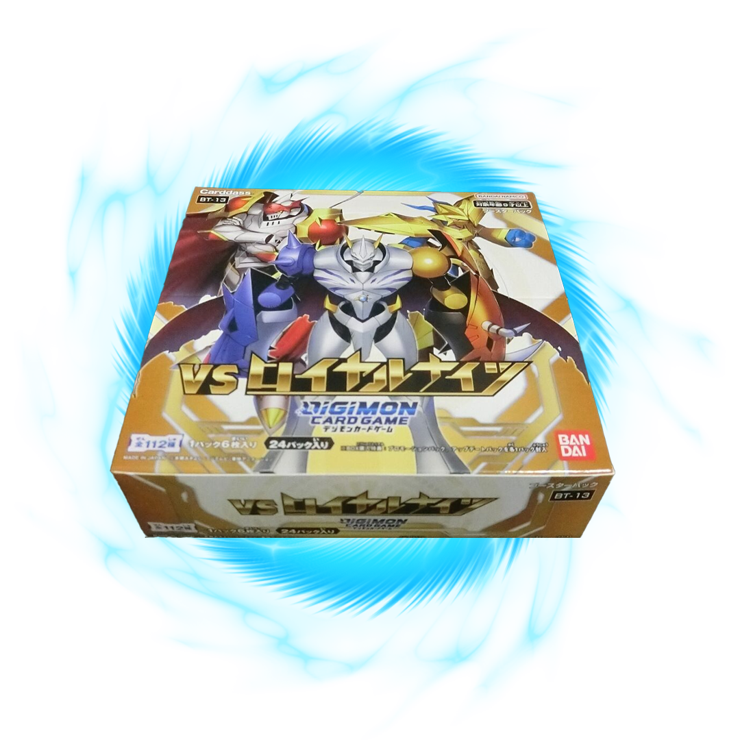 Digimon Versus Royal Knights BT13 Japanese Booster Box Card Galaxy Digimon Versus Royal Knights BT13 Japanese Booster Box Card Galaxy