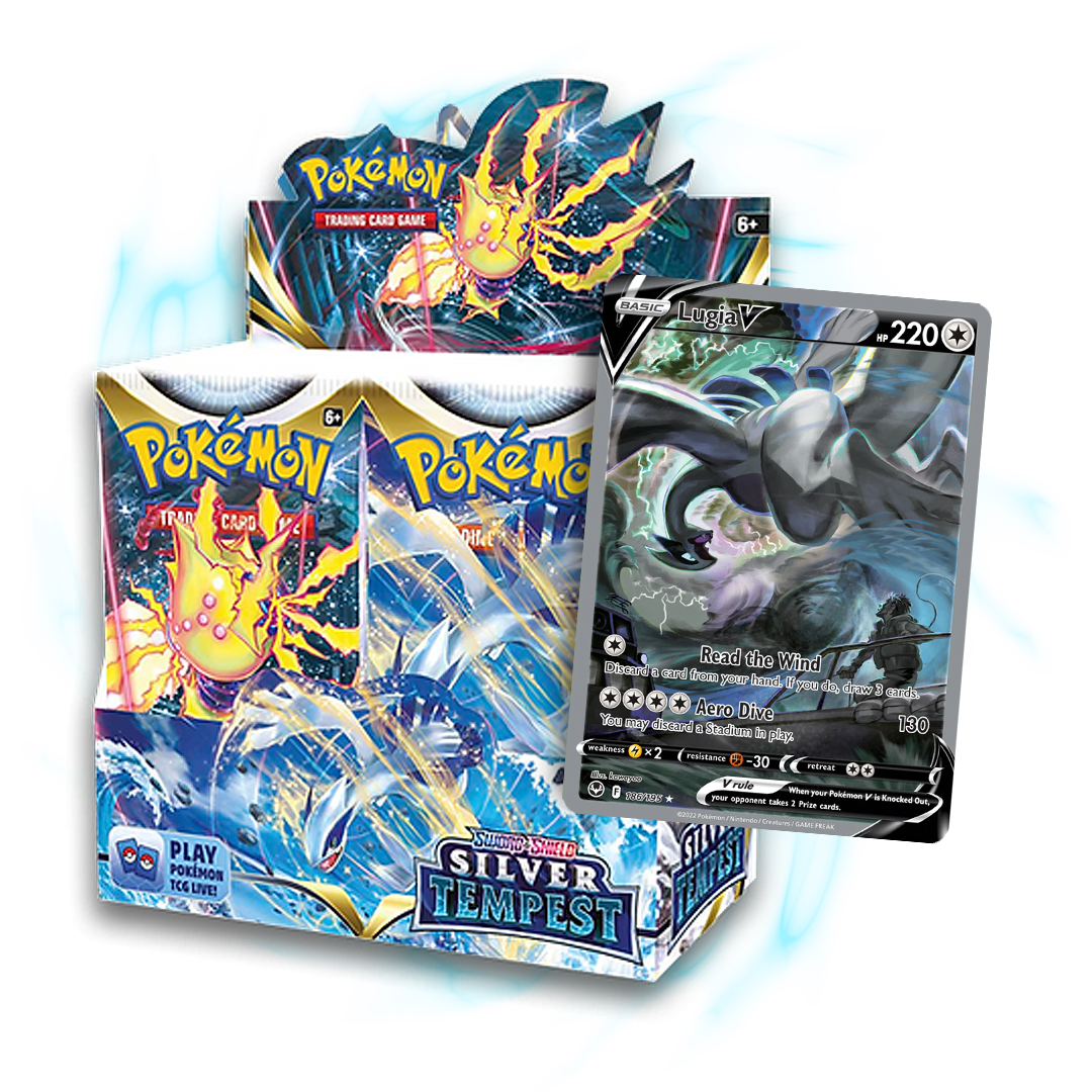 Pokemon Silver Tempest Booster Box Card Galaxy Pokemon Silver Tempest Booster Box Card Galaxy
