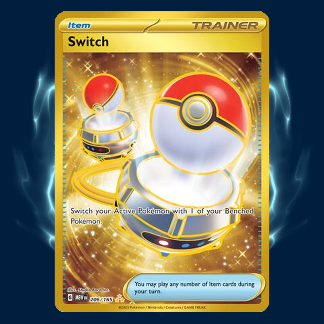 Pokemon 151 Switch UR 206/165 Card Galaxy Pokemon 151 Switch UR 206/165 Card Galaxy