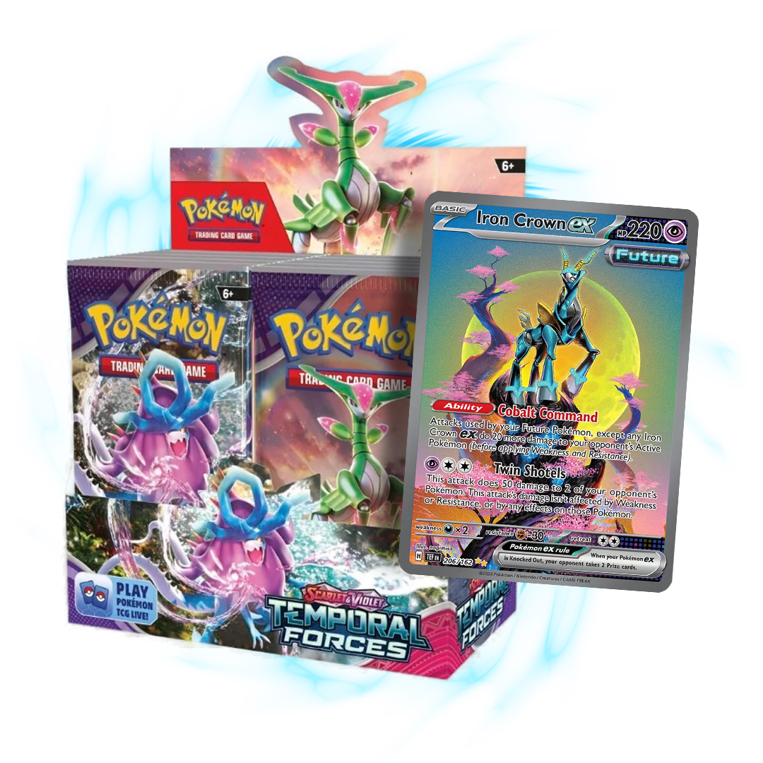 Pokemon Temporal Forces Booster Box Card Galaxy Pokemon Temporal Forces Booster Box Card Galaxy