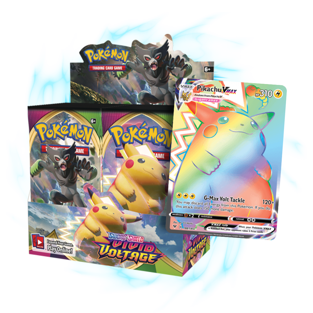 Pokemon Vivid Voltage Booster Box Card Galaxy Pokemon Vivid Voltage Booster Box Card Galaxy