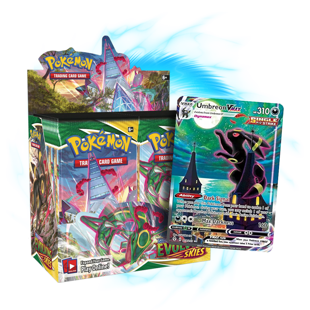 Evolving orders skies booster box & Pokemon Go Elite Trainer Box