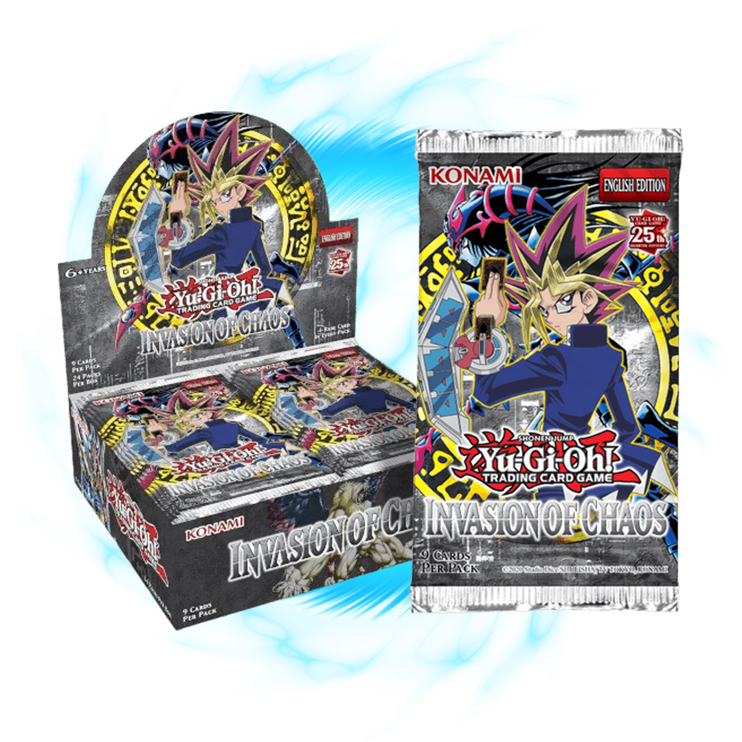 Yu-Gi-Oh! Invasion of Chaos 25th Anniversary Booster Box Card Galaxy Yu-Gi-Oh! Invasion of Chaos 25th Anniversary Booster Box Card Galaxy