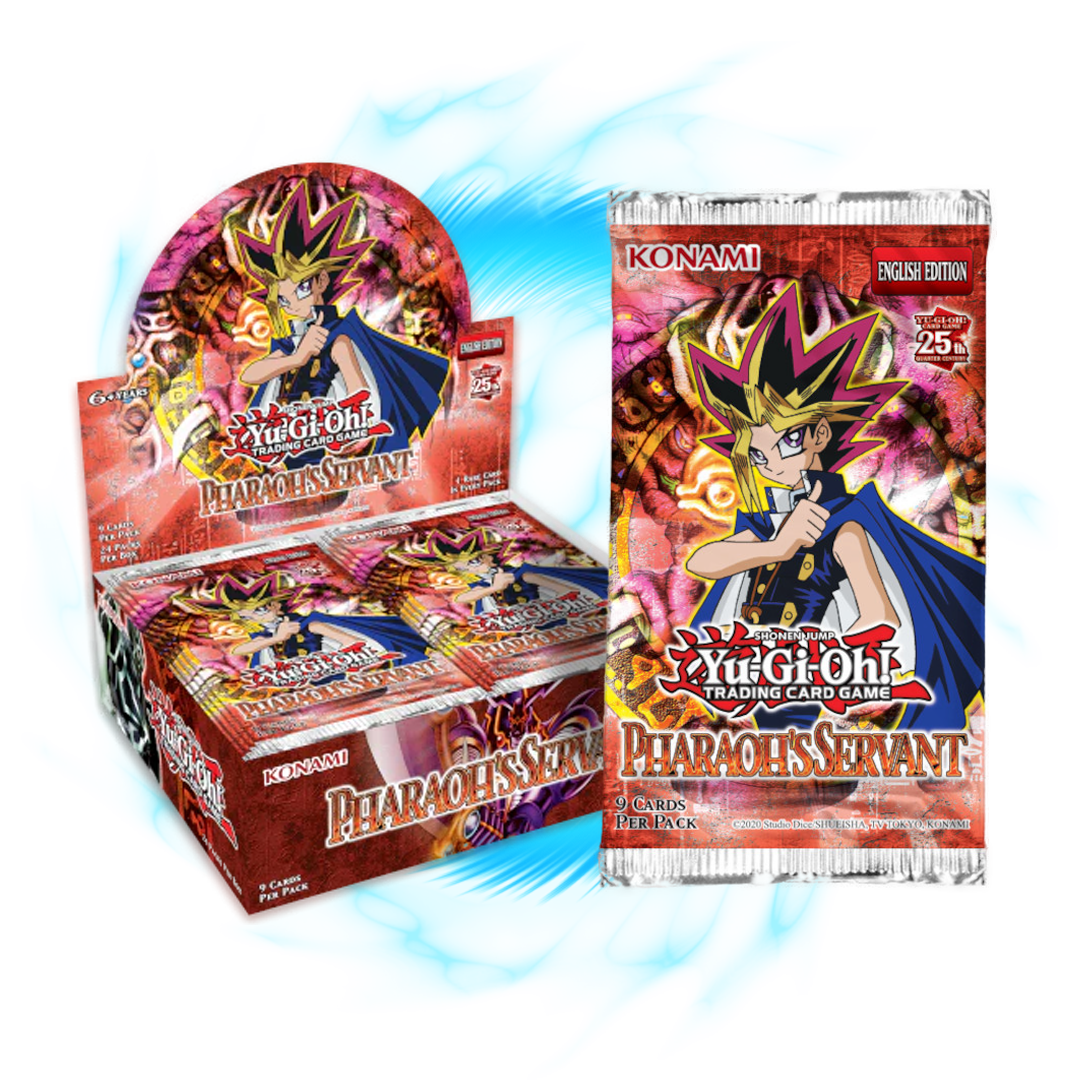 Yu-Gi-Oh! Pharaohs Servant 25th Anniversary Booster Box – Card Galaxy