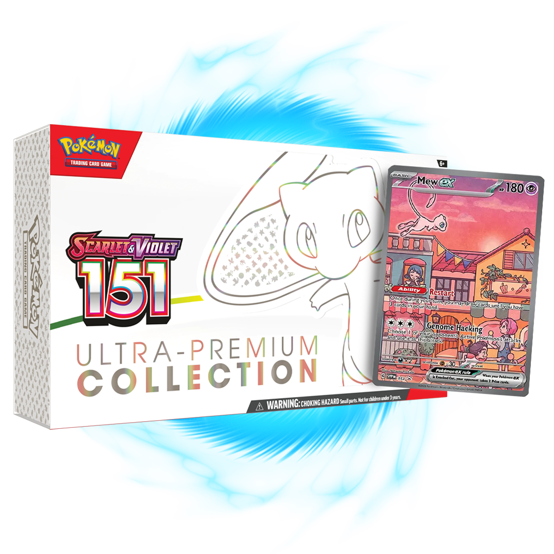 Pokemon 151 Scarlet & Violet Ultra Premium Collection Box – Card