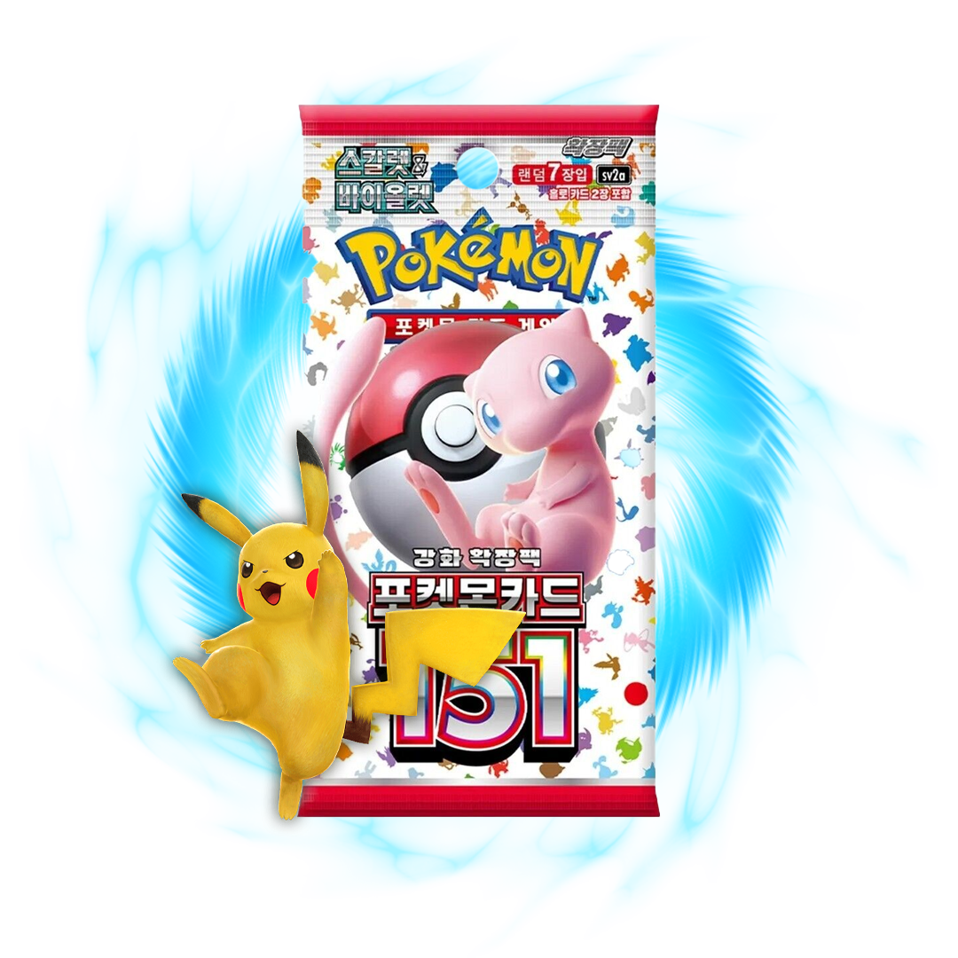 Pokemon 151 sv2a Korean Booster Pack