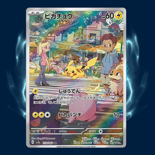 Pokemon 151 sv2a Pikachu AR 173/165