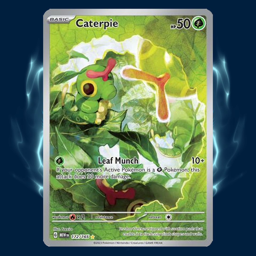 Pokemon 151 Caterpie IR 172/165