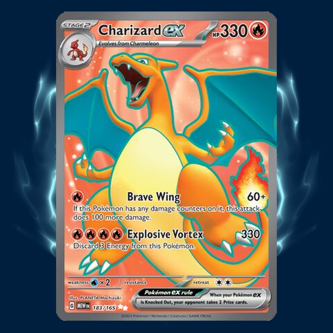 Pokemon 151 Charizard Full Art 183/165