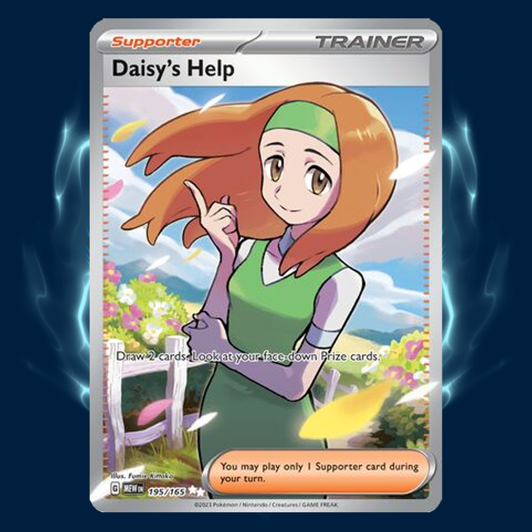 Pokemon 151 Daisy's Help Full Art 195/165