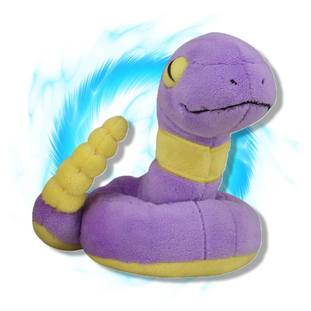 Pokemon Center Japanese Ekans Fit Plushie