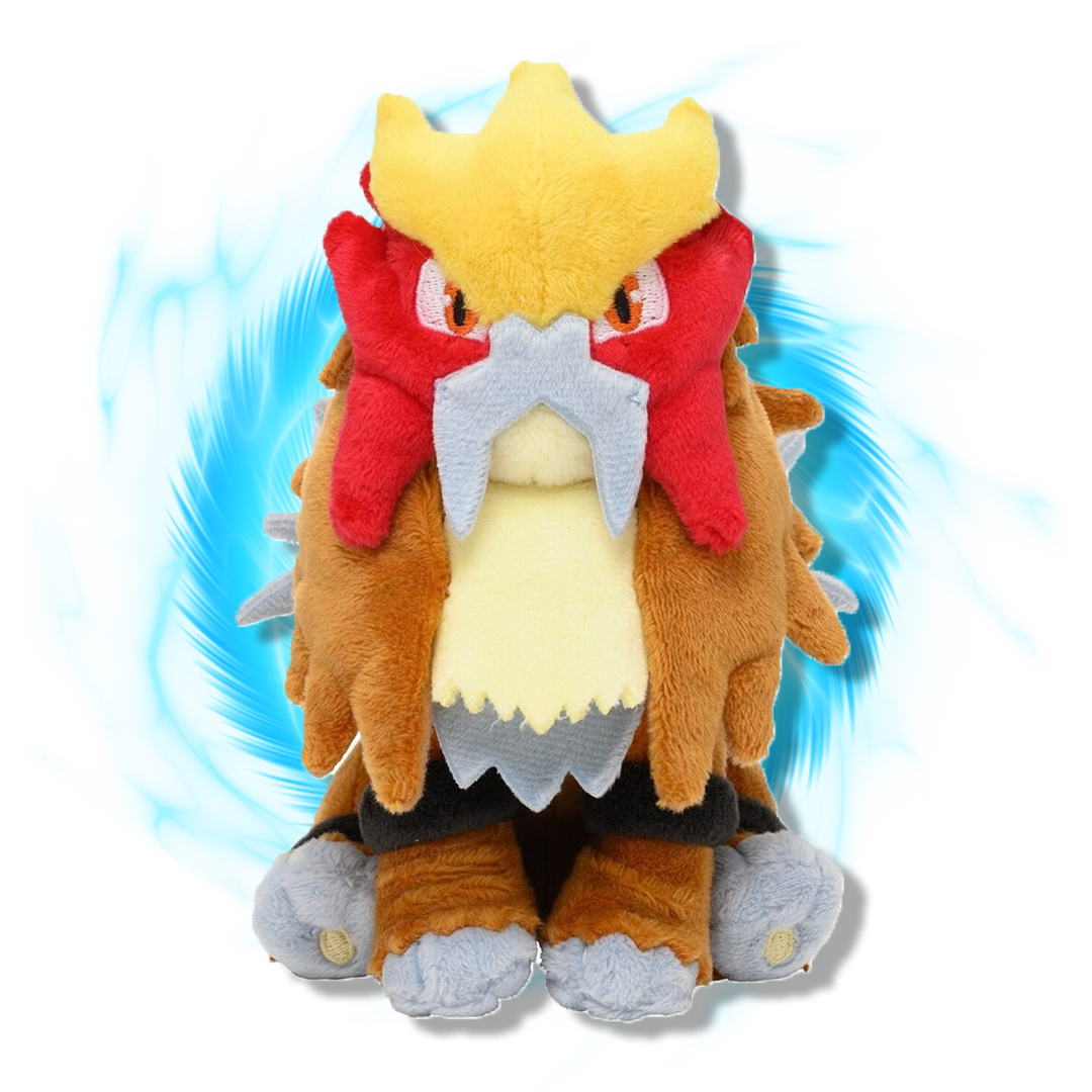 Pokemon Center Japanese Entei Fit Plushie