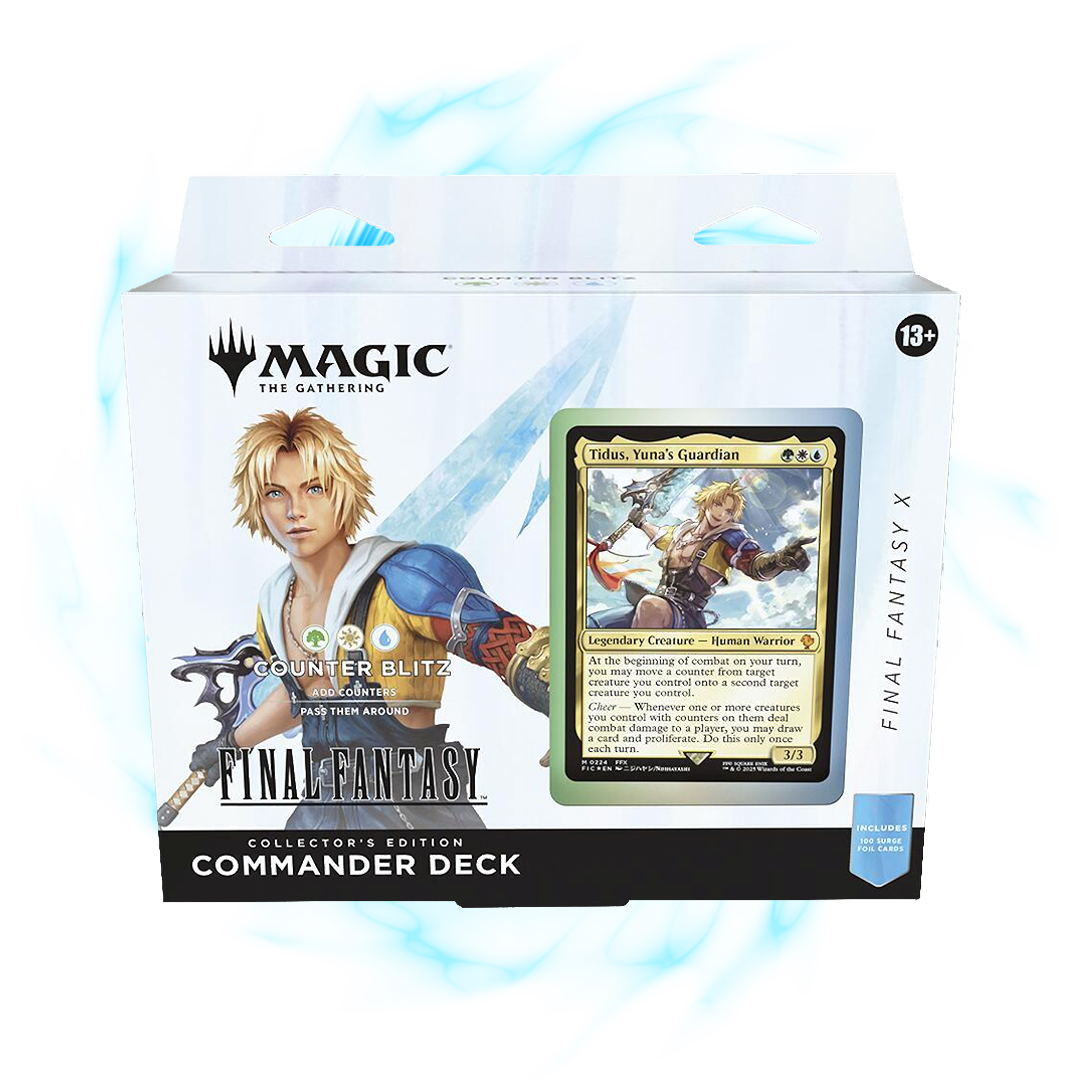 Magic The Gathering Final Fantasy X Counter Blitz Collector's Edition Commander Deck
