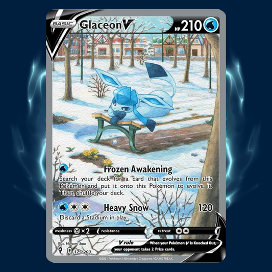 Pokemon Glaceon V 175/203