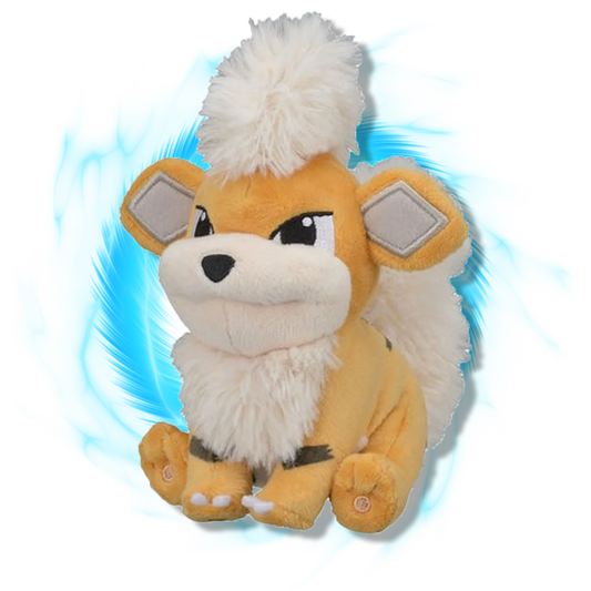 Pokemon Center Japanese Growlithe Fit Plushie