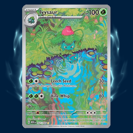 Pokemon 151 Ivysaur IR 167/165