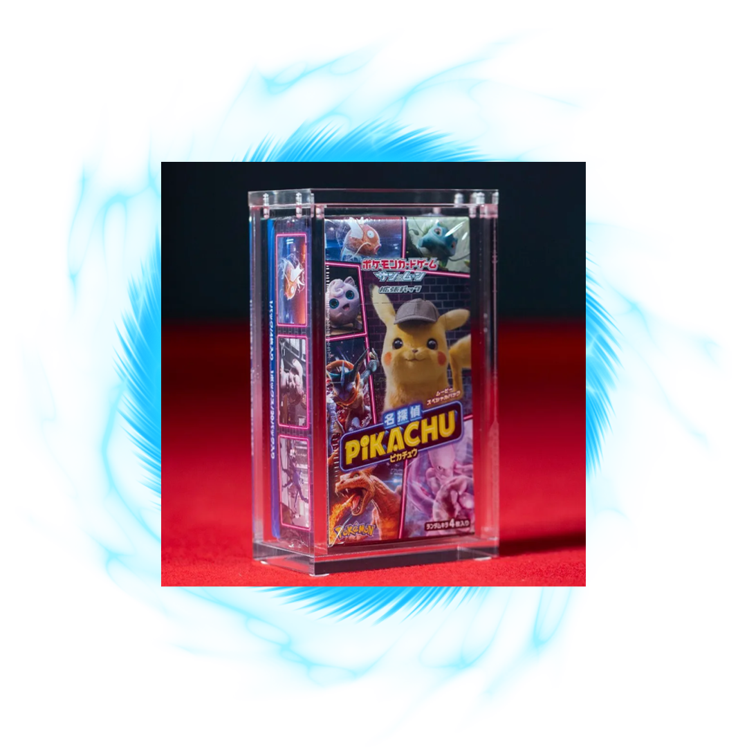 Acrylic Booster Box Display - Japanese Pokémon Booster Box (Small)