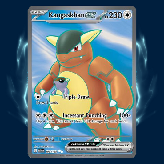 Pokemon 151 Kangaskhan Full Art 190/165