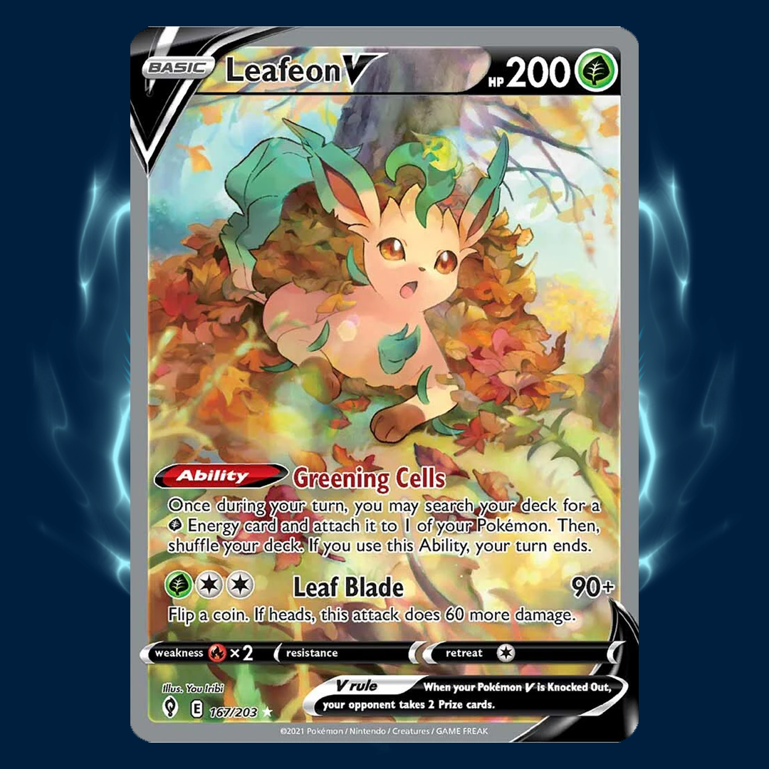 Pokemon Leafeon V 167/203