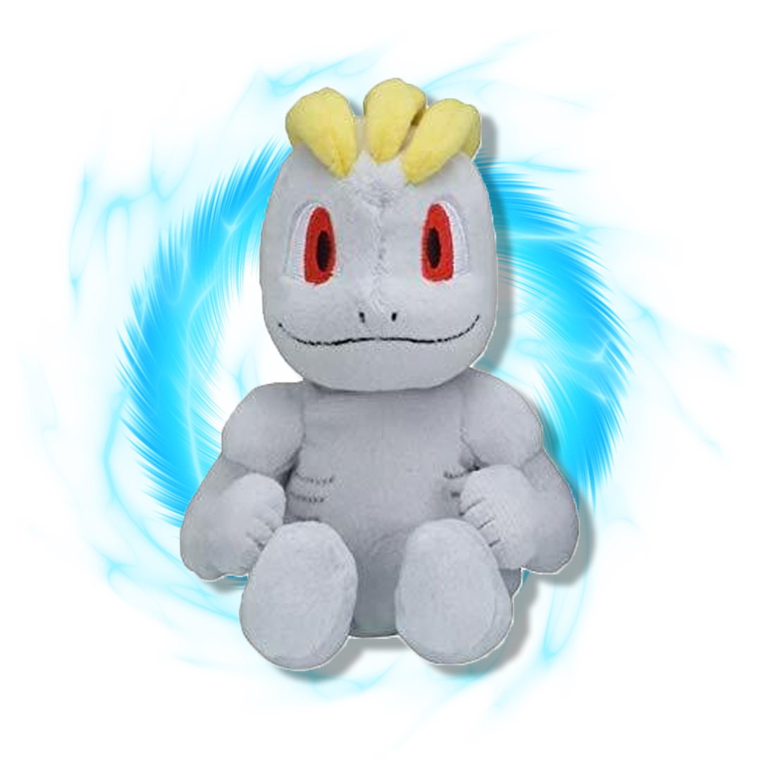 Pokemon Centre Japanese Machop Fit Plushie