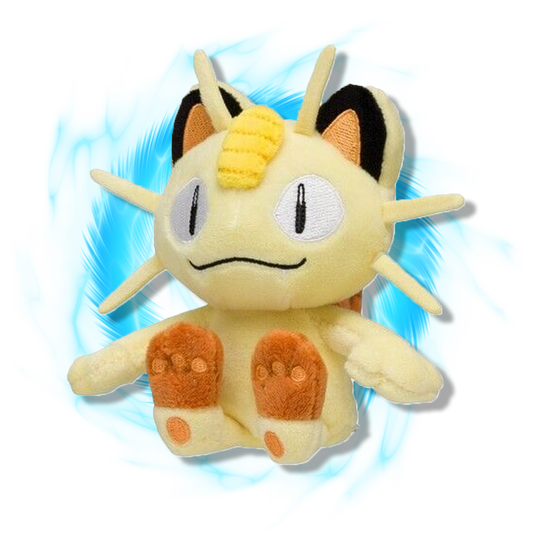 Pokemon Center Japanese Meowth Fit Plushie