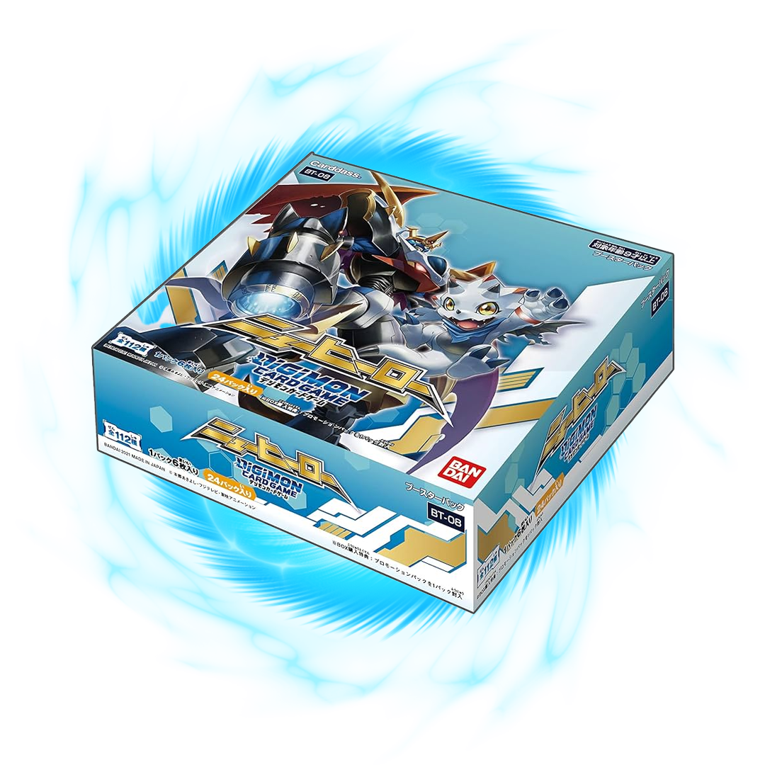 Digimon New Hero BT08 Japanese Booster Box
