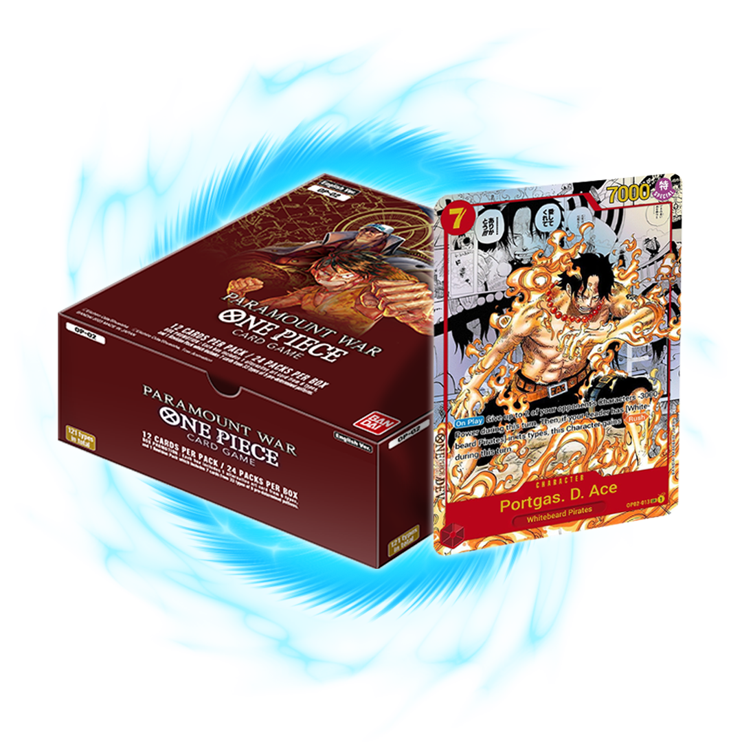 One Piece OP-02 Paramount War Booster Box