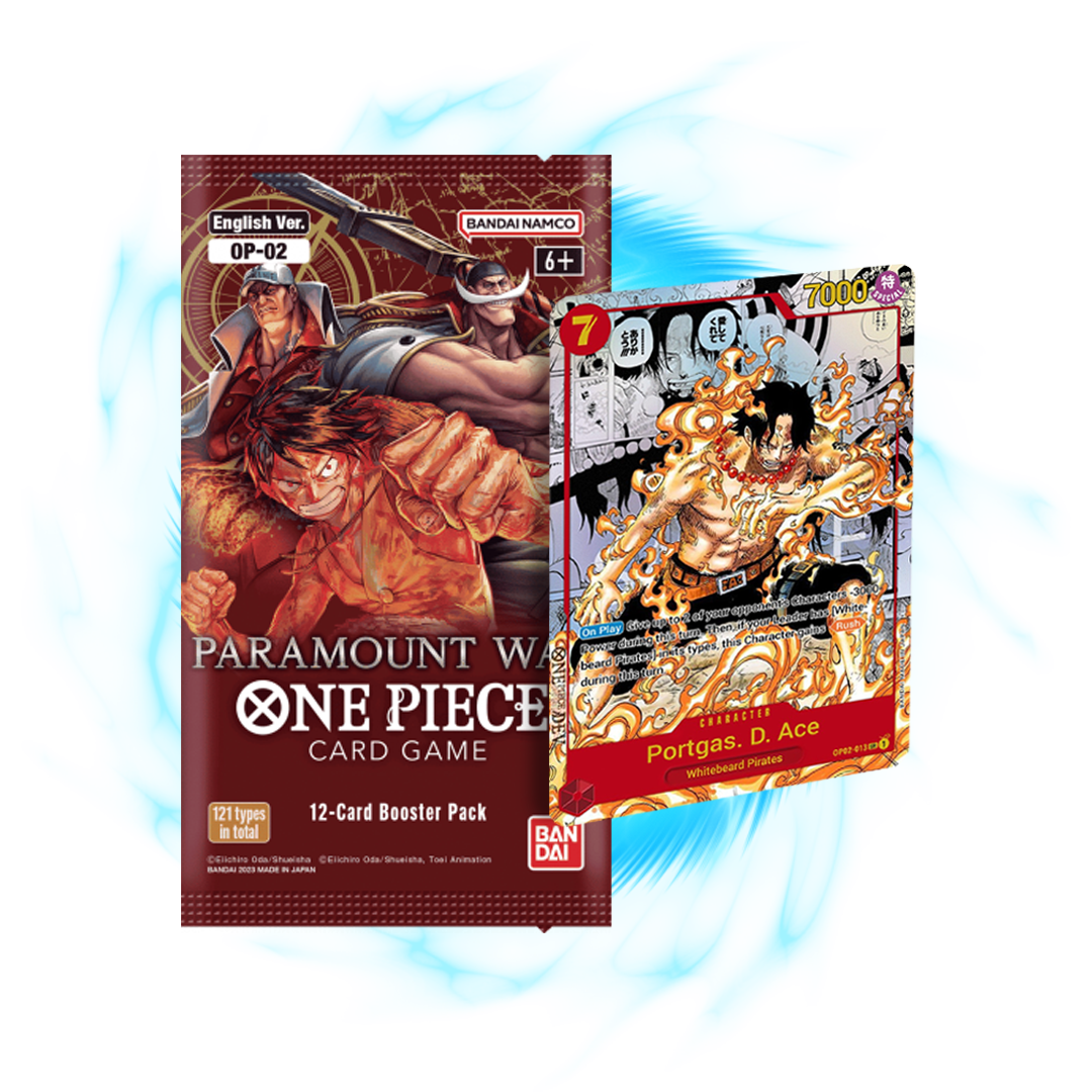 One Piece OP-02 Paramount War Booster Pack